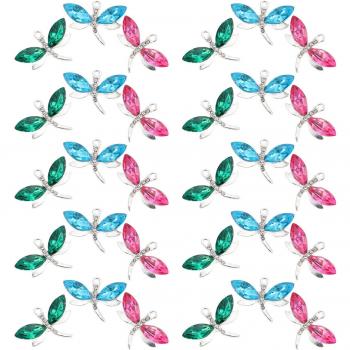 Kit de Pendentifs Libellule – 30 Éclats de Créativité