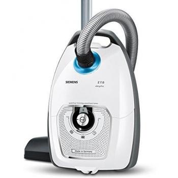 Siemens Zylinder-Vakuum 5l 650W A Blau - Grau - Weiß Staubsauger (VSZ7442S)