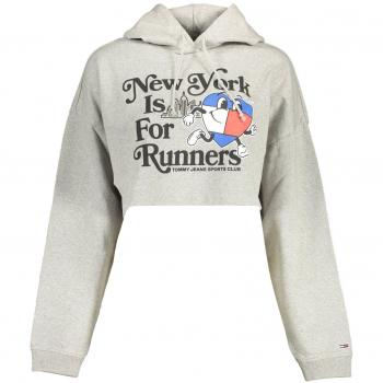 Tommy Hilfiger Women's Gray Hoodie - Size XL