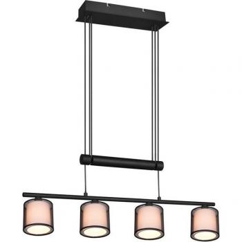 Höhenverstellbare Pendelleuchte Liotta, 4-flammig