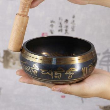 Tibetan Singing Bowl Decorative Wall Dish