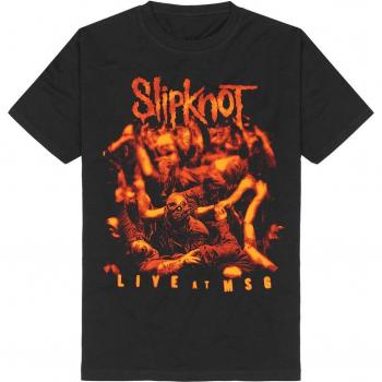 Slipknot MSG Setlist Camiseta Negra S 4XL