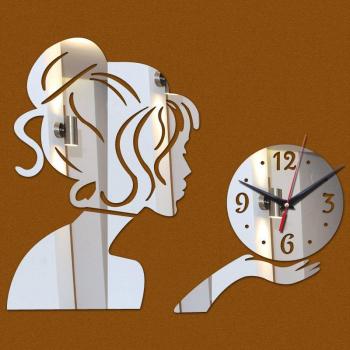 Reloj de Pared Acrílico 3D para Oficina y Cafetería