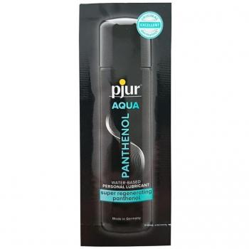 PJUR AQUA PANTHENOL LUBRIFICANTE À BASE DE ÁGUA 2 ML