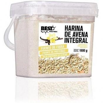 Best Protein Harina De Avena Integral Vainilla 1900g