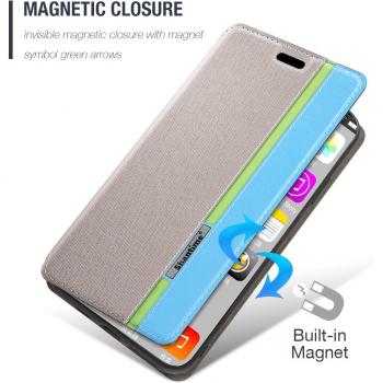 Doogee V20 Multicolor Flip Case with Magnetic Closure