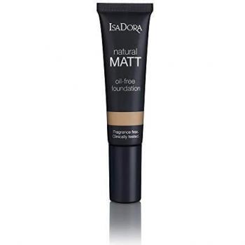IsaDora Natural Matte Oil-Free Foundation in Almond 35ml