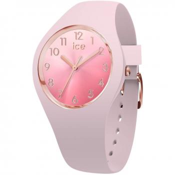 Ice-Watch - ICE sunset Pink - Rosa Damenuhr mit Silikonarmband - 015742