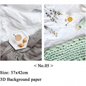 Food & Cosmetic 3D Hintergründe – Doppelseitiges Fotopapier
