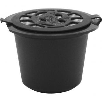 6-Pack Nespresso Reusable Coffee Capsule Filters with Spoon and Brush