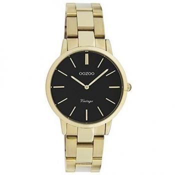 OOZOO Quarzuhr Damen Vintage Series 34mm Metallarmband Gold