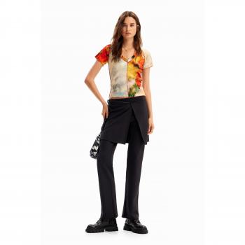 Pantaloni scurți pentru femei Desigual - negru