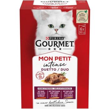 Lot Gourmet Mon Petit 48 x 50 g - lot mixte viande et poisson