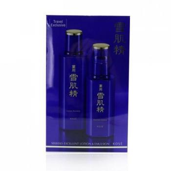 Kose Sekkisei Excellent Lotion & Emulsion Set: Lotion Excellent 200ml + Emulsion Excellent 140ml 2pcs