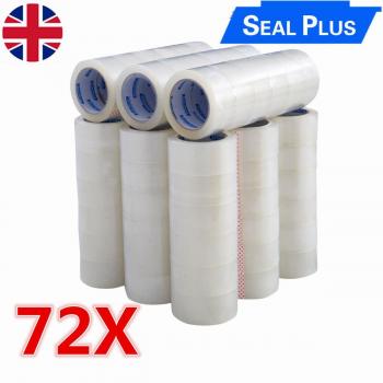 ParcPro 72×50mm Heavy Duty Clear Tape