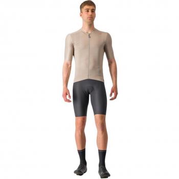 Castelli Espresso Kurzarmtrikot lehmfarben - L