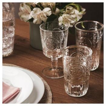 VASO DE VIDRIO BORMIOLI ROCCO ROMANTIC 34CL