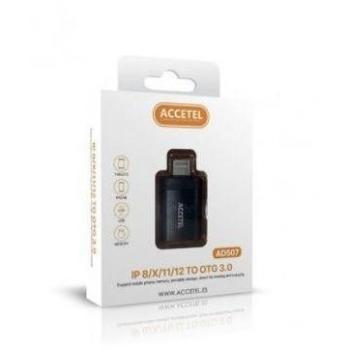 Adaptador de Dados Accetel AD507 Lightning para USB 3.0