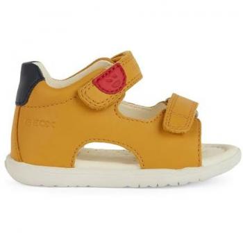 Sandalias B254VB Macchia Boy GEOX® para bebé amarillo