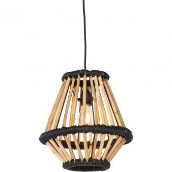 Oriental Bamboo Pendant Lamp - Evalin 32 cm