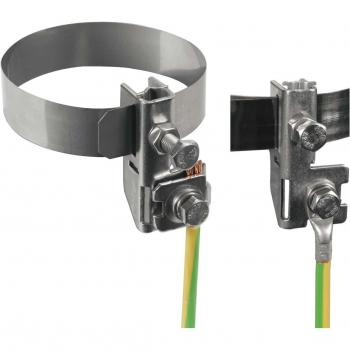 Dehn + Söhne Bandrohrschelle 1X10 2X6.8 GSG V2A BRS 27.89 AK#5401 (540104)