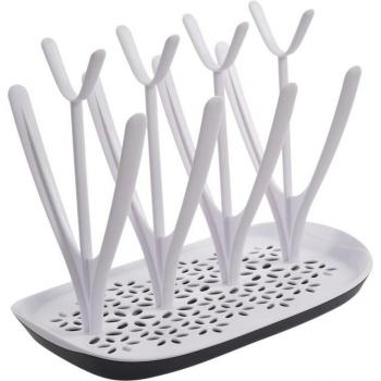 Bottle Drying Rack for 8 Bottles and Accessories