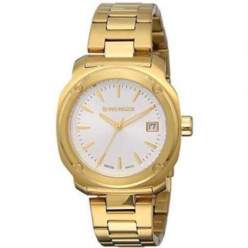 Wenger Women's Edge Index Silver Dial Watch