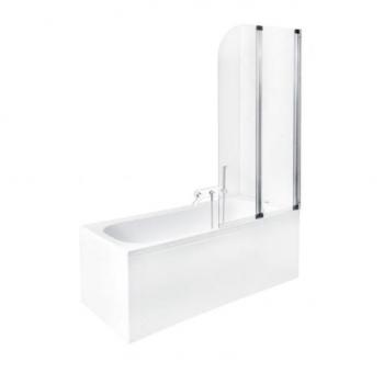 Pereche Paravane mobile Besco Ambition – 80×140 cm, profil cromat