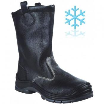 Stivale di Pelle Nera S3 SRC Singer 42 Breme