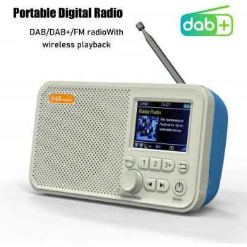 DAB/DAB+ FM Bluetooth Alarm Clock Radio