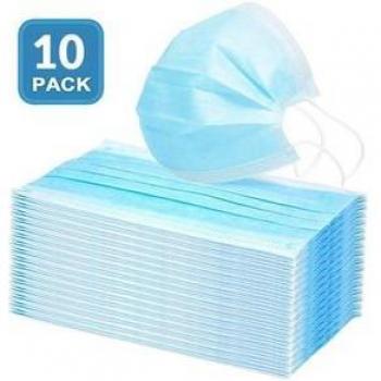 Set de 10 Mascarillas de Protección