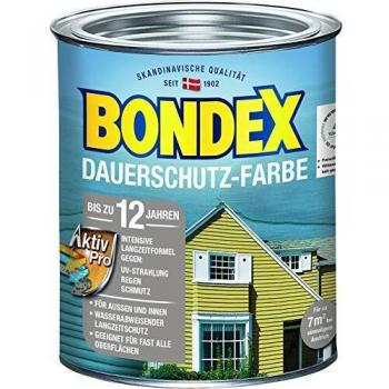 Bondex Dauerschutz-Holzfarbe 750 ml morgenweiß