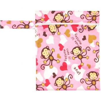 Bolsa Húmeda Reutilizable con Cremallera para Pañales - 16x20cm
