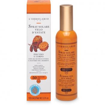 Spray Solar Invisible Velo de Verano SPF 50, 100 ml - Protección Alta