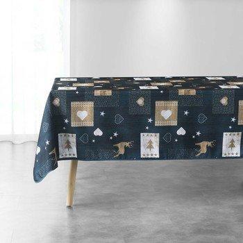 Douceur d'intérieur Augustin Tablecloth in Blue