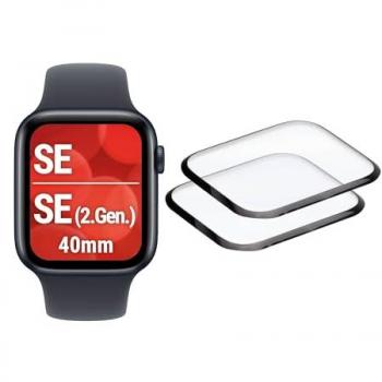 Displex Unbreakable Schutzfolie für Smartwatch, 2er Pack