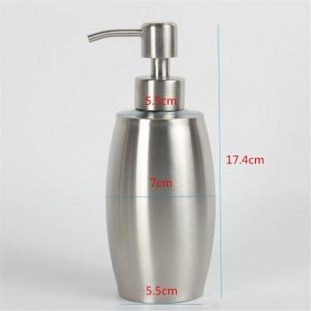 400ml Stainless Steel Soap Dispenser