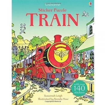 Sticker Puzzle Train (Sticker Puzzles) (Paperback)