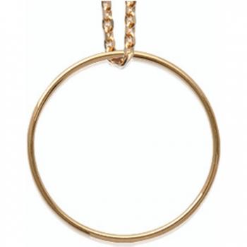 Les Trésors De Lily 'Chorégraphie' Pendentif 38 mm in Plaqué Or
