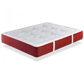 Letto Ecologico Singolo 105x180 Xaluca, Modello Eko-Supreme, Altezza 30 cm, Composizione Schiuma Recuperata e Memory Foam