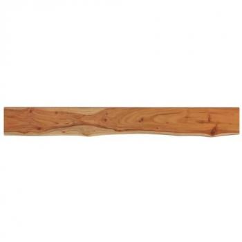 VidaXL Wall Shelf, 180 x 20 x 2.5 cm, Rectangular, Solid Wood Acacia Live Edge