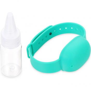 Bracelet de rangement pour savon liquide en silicone