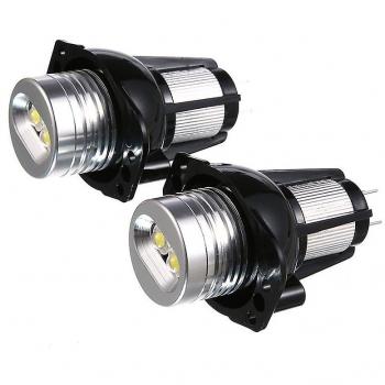 Lámparas LED Ángel Ojo Halo 20W - Compatible con E90, E91 - Color: Blanco