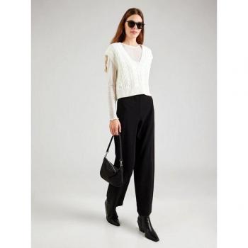 Pantaloni VERO MODA Tessuto Berlin Nero Wide Leg