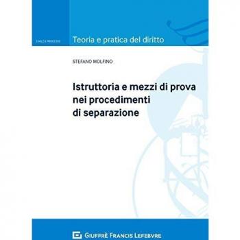 Istruttoria e mezzi di prova nei procedimenti di separazione