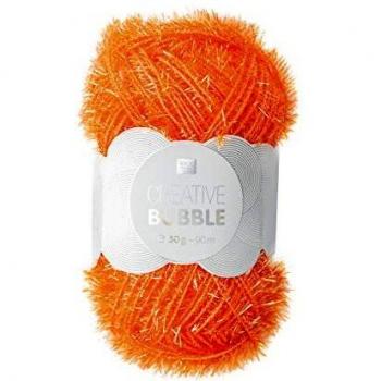 Rico Rico - Bubble 021 orange Häkelwolle, 90 m