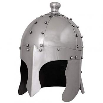 Battle Merchant Ritter-Kostüm König Arthur Helm, 1,2 mm Stahl