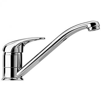 Robertagor Rubinetto Miscelatore Cromato Casa Cucina Lavabo Completo Kit Montaggio Jh-8064