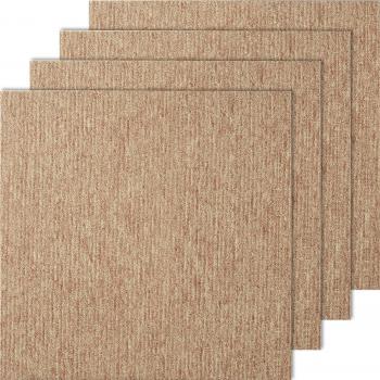 Tuiles de moquette VEVOR avec rembourrage 20x20 - 16 unités