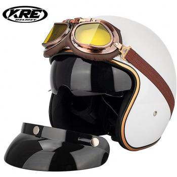 Casque Ouvert Retro Otwoo